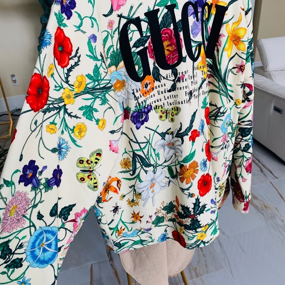 Gucci Floral Print Sweatshirt - Picture 4 of 9
